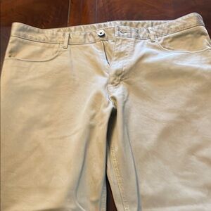 Calvin Klein Men's Cream Chinos